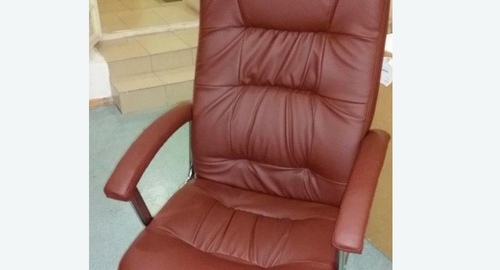 Обтяжка офисного кресла. Харовск