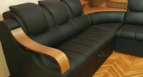 Перетяжка кожаного дивана. Харовск